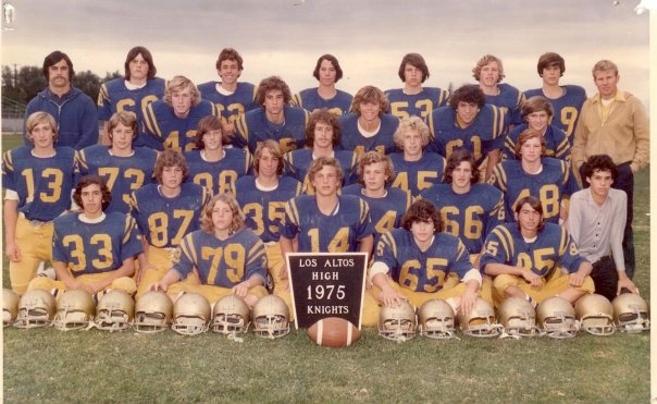 Freshman football team, 1975.